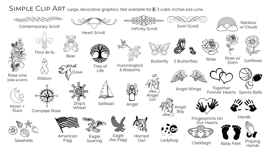 simple clip art options