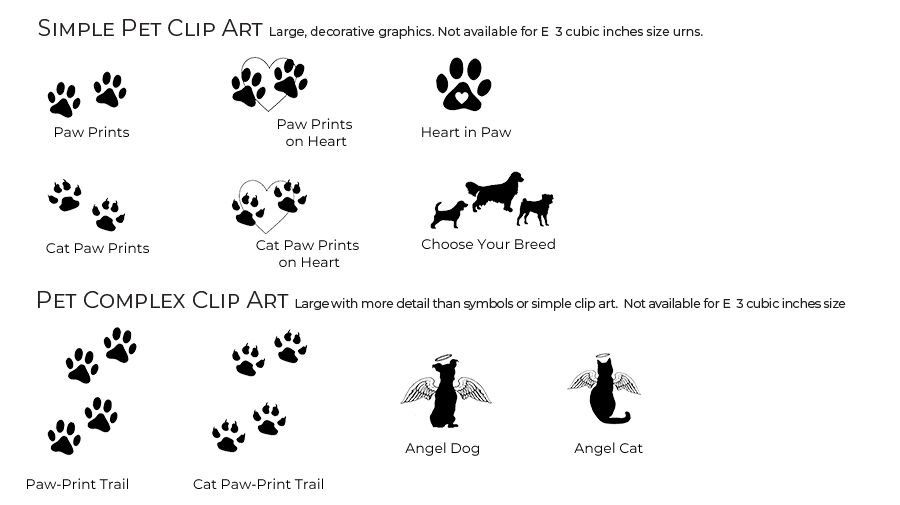 clip art for pet urns